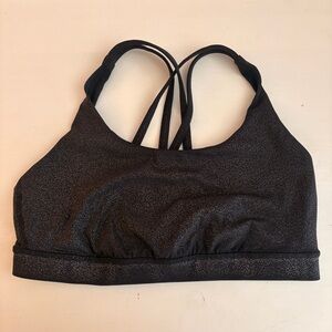 Lululemon Athletica Black Sports Bra